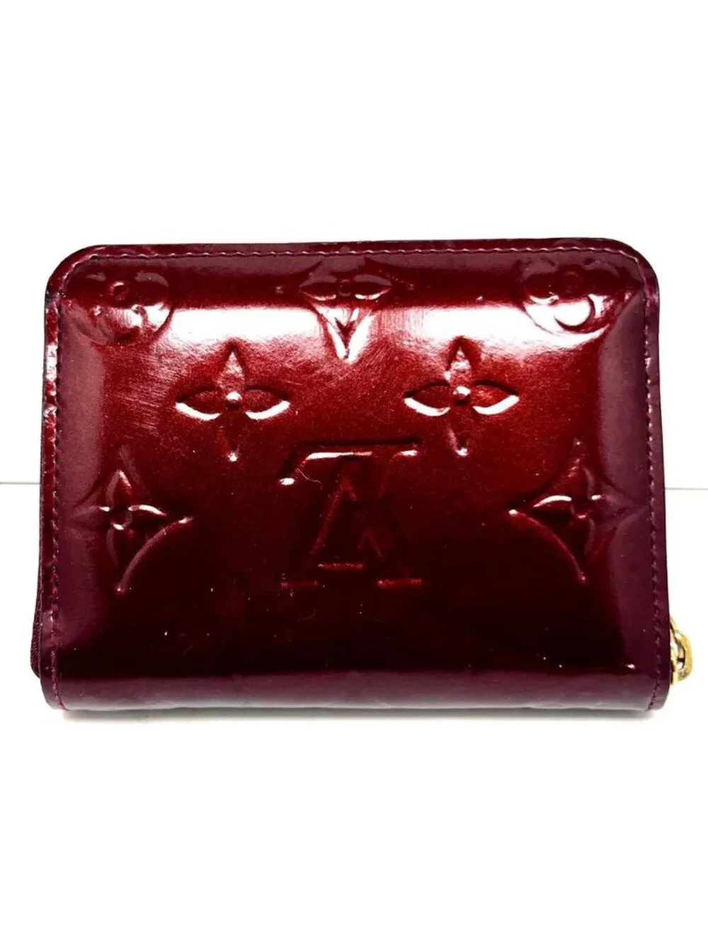 Louis Vuitton Vernis Zippy Coin Purse Rouge Fauvist